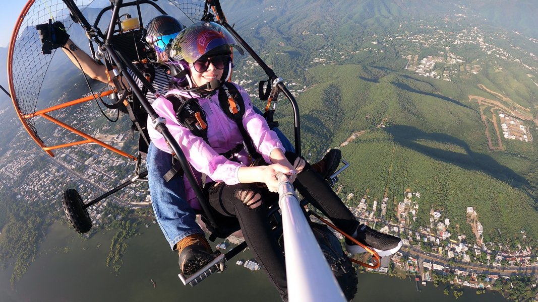 Vuelo en Paratrike