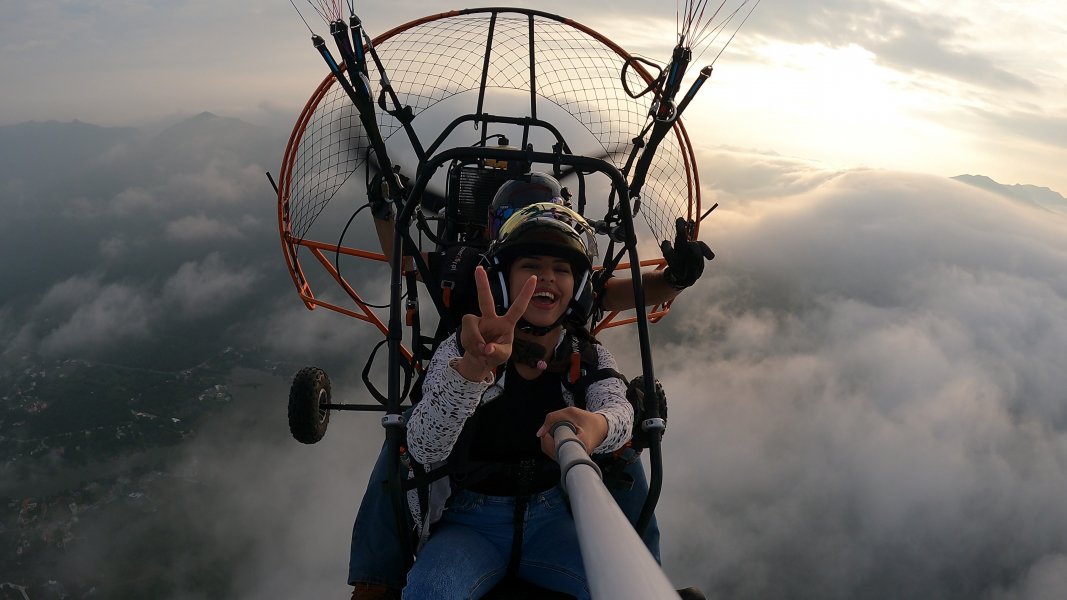 Vuelo en Paratrike