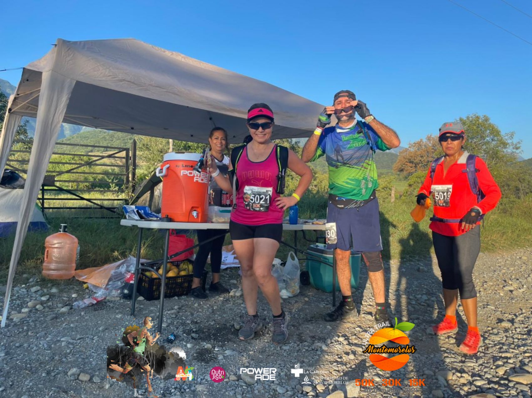 Voluntarios para Ultra Trail Montemorelos